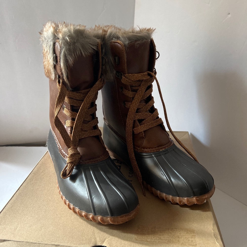 WATER RESISTANT Duck Boots for Women's